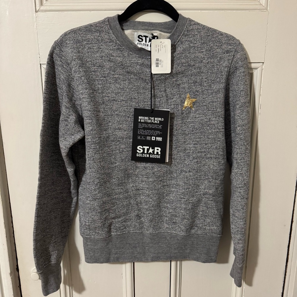 Golden Goose Gold Star Sweatshirt NEW